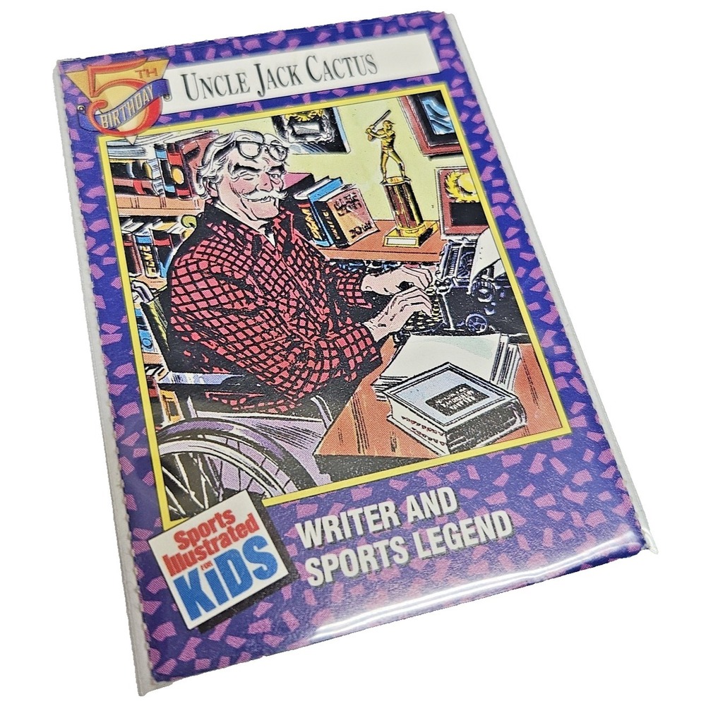 Sports Illustrated Kids Uncle Jack Cactus Card
